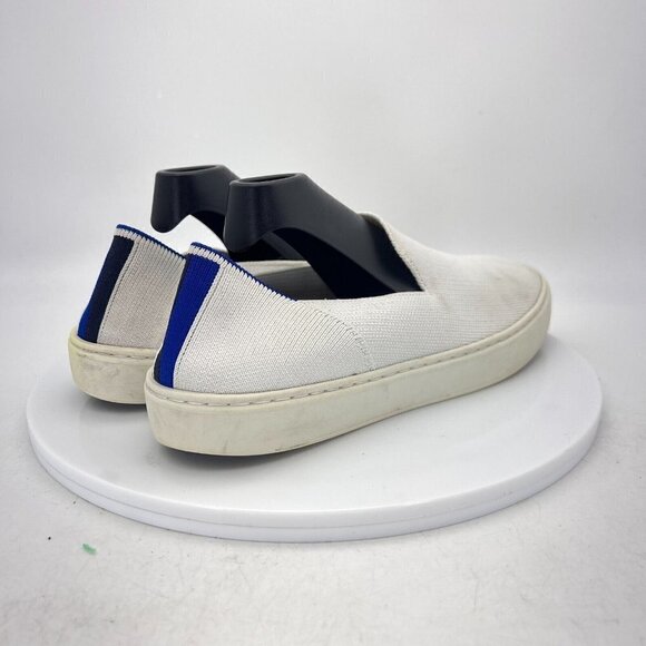 Rothy’s The Original Women Size 8 Bright White Textile Slip On Flat Shoes - Picture 5 of 15